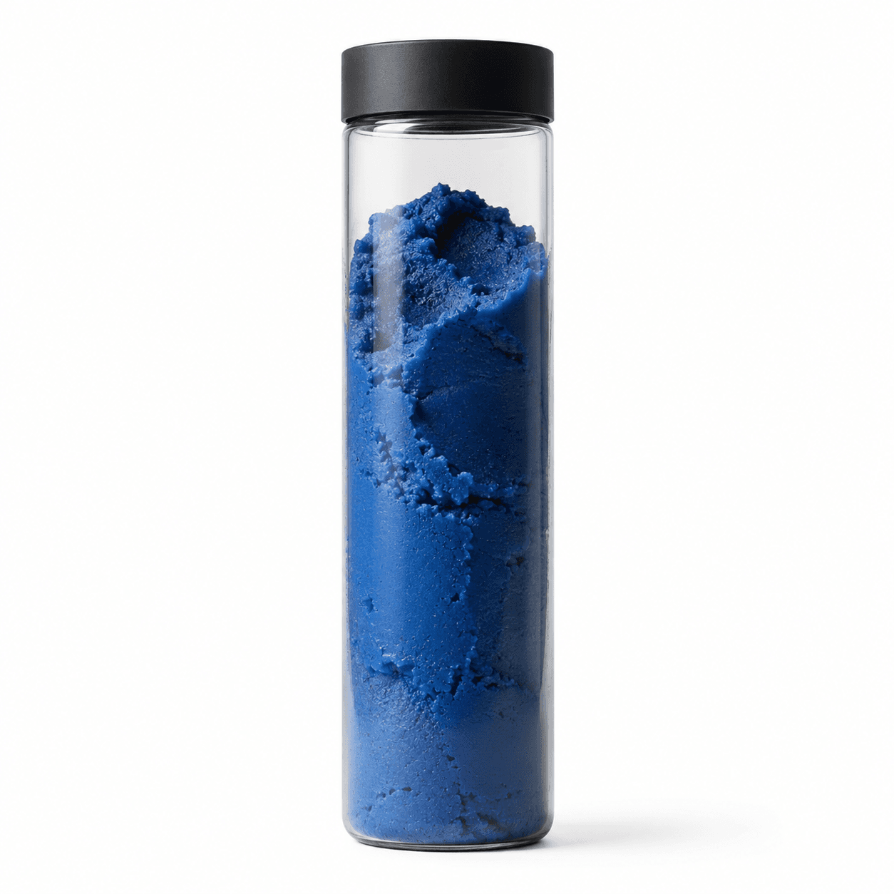 blue butter — glass tube